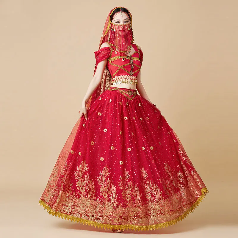 Ethnic Fashion India - Femmes Festival Halloween Cosplay danse du